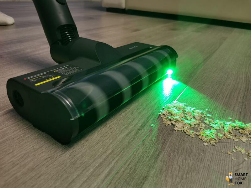 Deerma T50W Station насадка с зеленой подсветкой